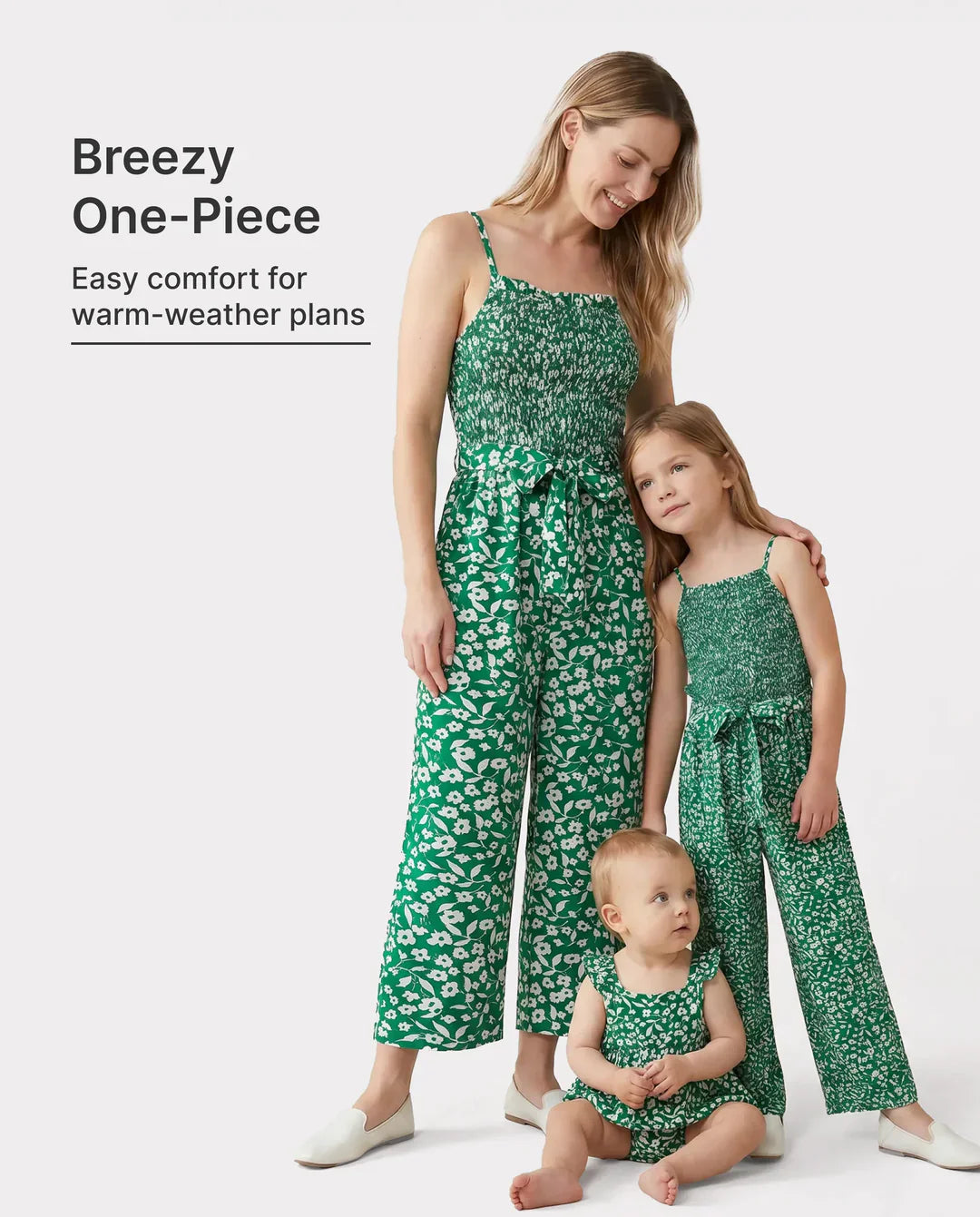 Mommy &amp; Me Floral Matching Sets – Green